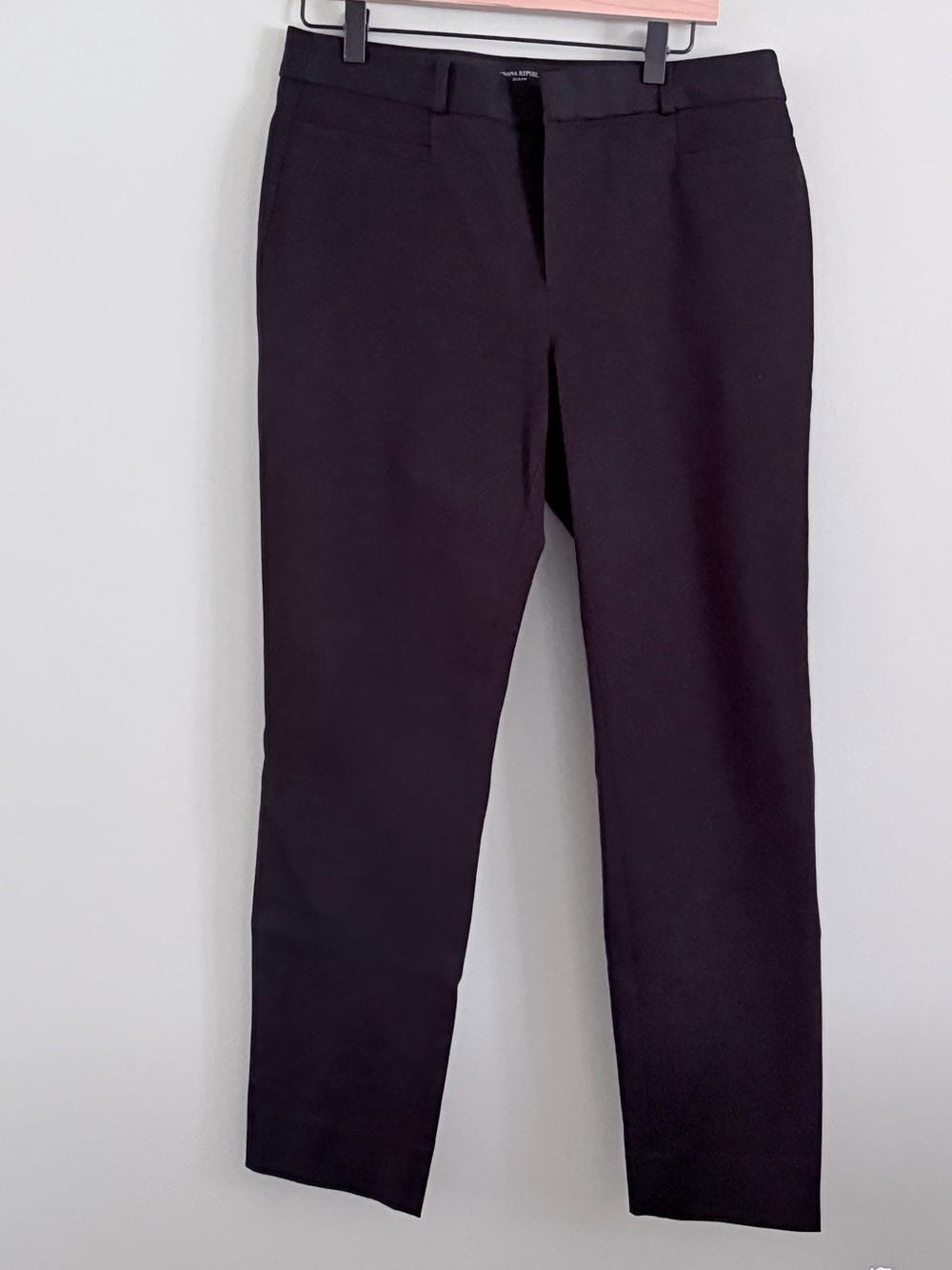 Banana Republic Sloan Hayden Jordan Fit Black Ankle Dress Pants Women’s Size 10